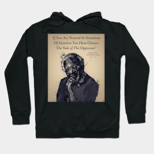 Desmond Tutu Drawing Hoodie